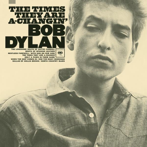 Bob Dylan The Times They Are A-Changin' (Mono) album cover