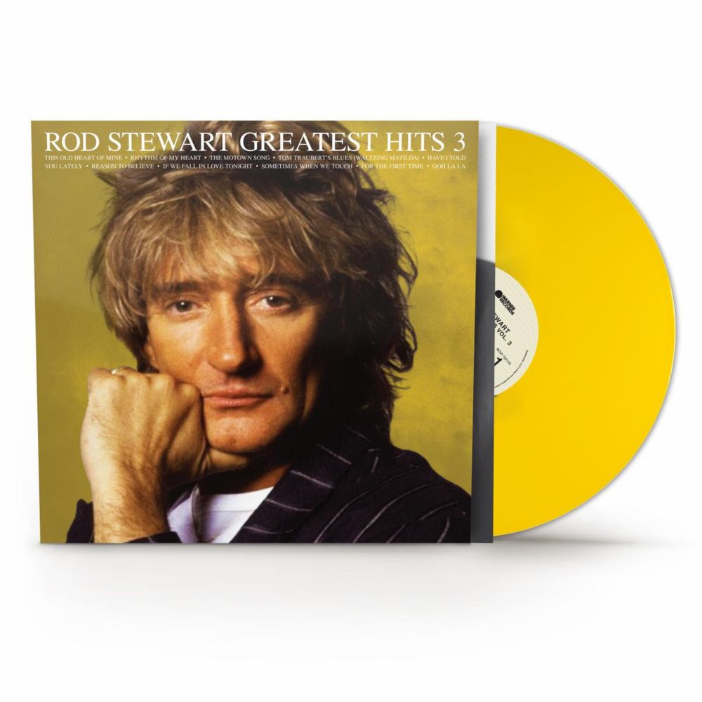 Rod Stewart Greatest Hits, Vol. 3 vinyl cover