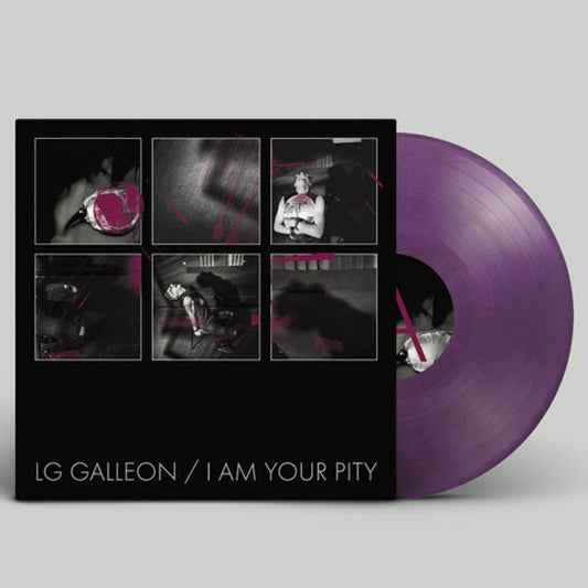 LG Galleon "I Am Your Pity" (Dark Orchid vinyl) LP cover art