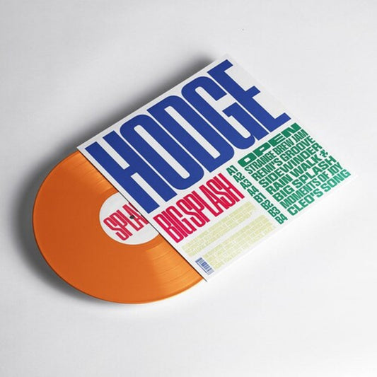 Hodge "Big Splash" (Orange vinyl) LP cover art