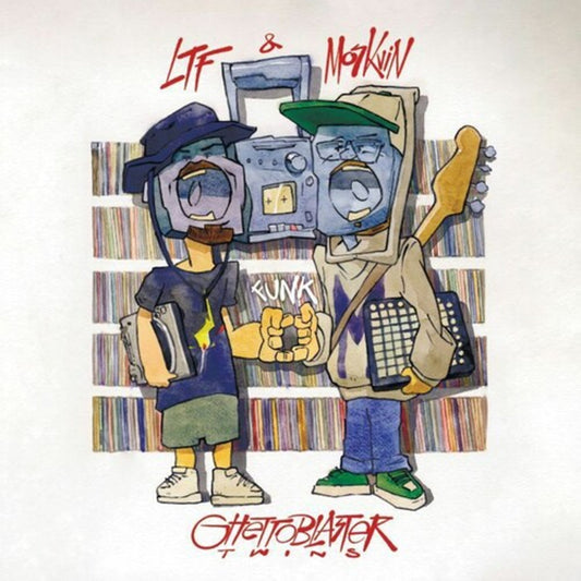 LTF & Moskvin "Ghettoblaster Twins" LP cover art