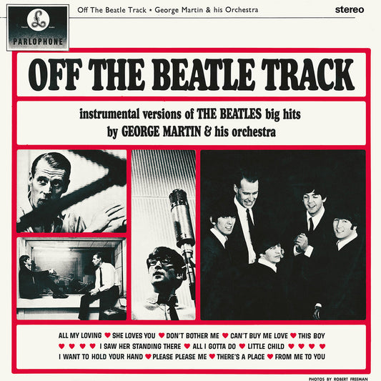 George Martin Orchestra "Off The Beatle Track" LP cover art