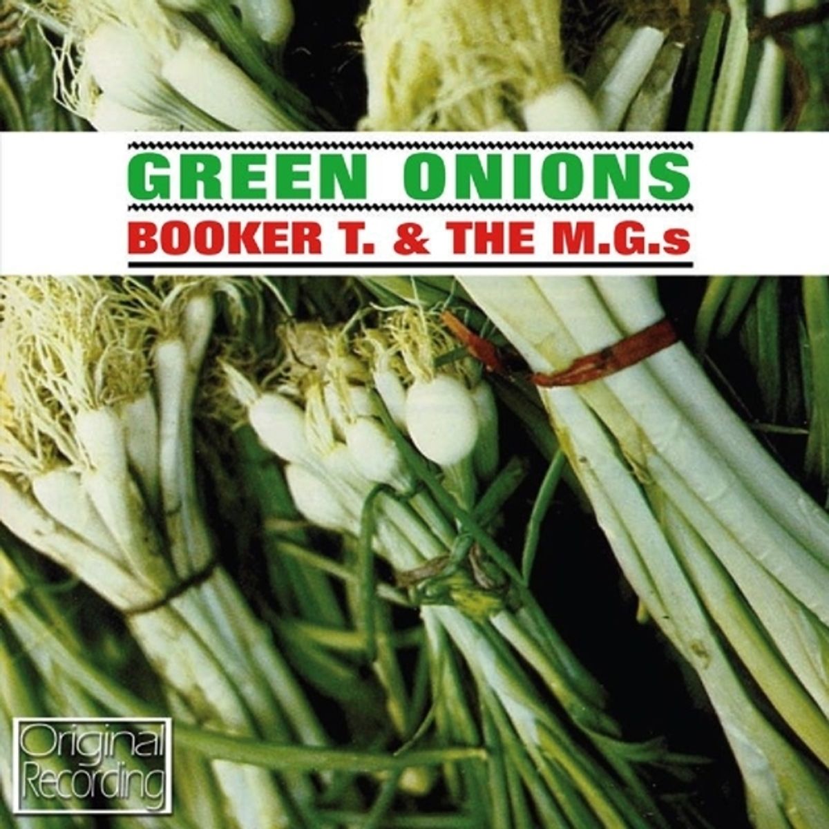 Booker T. & the M.G.'s “Green Onions” CD cover art