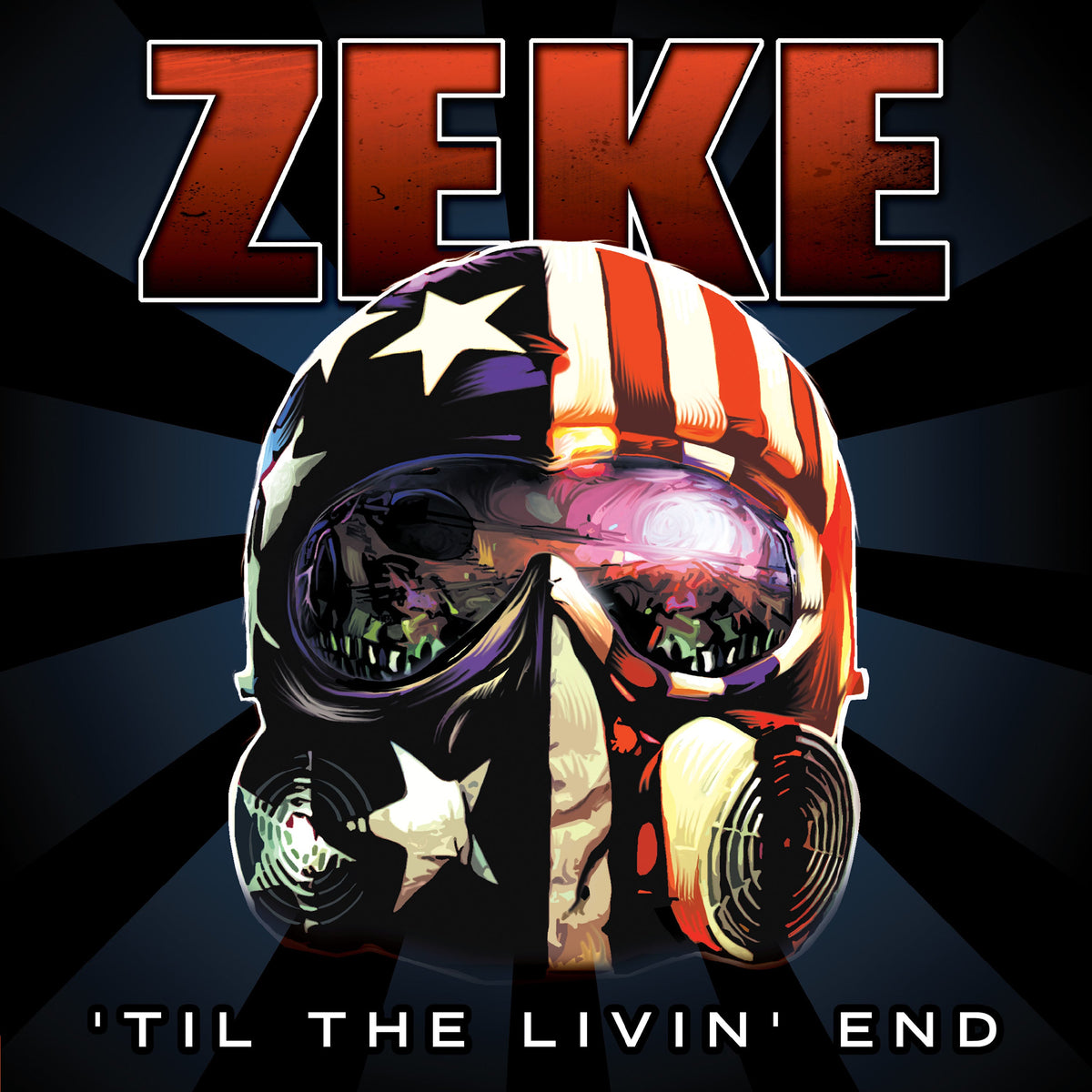 Zeke - Til the Livin End album cover