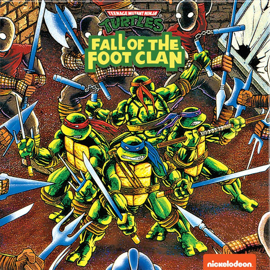 Konami Kukeiha Club "Teenage Mutant Ninja Turtles: Fall of the Foot Clan" LP