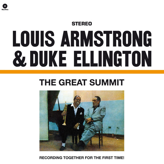 Louis Armstrong / Duke Ellington “Great Summit” LP cover art