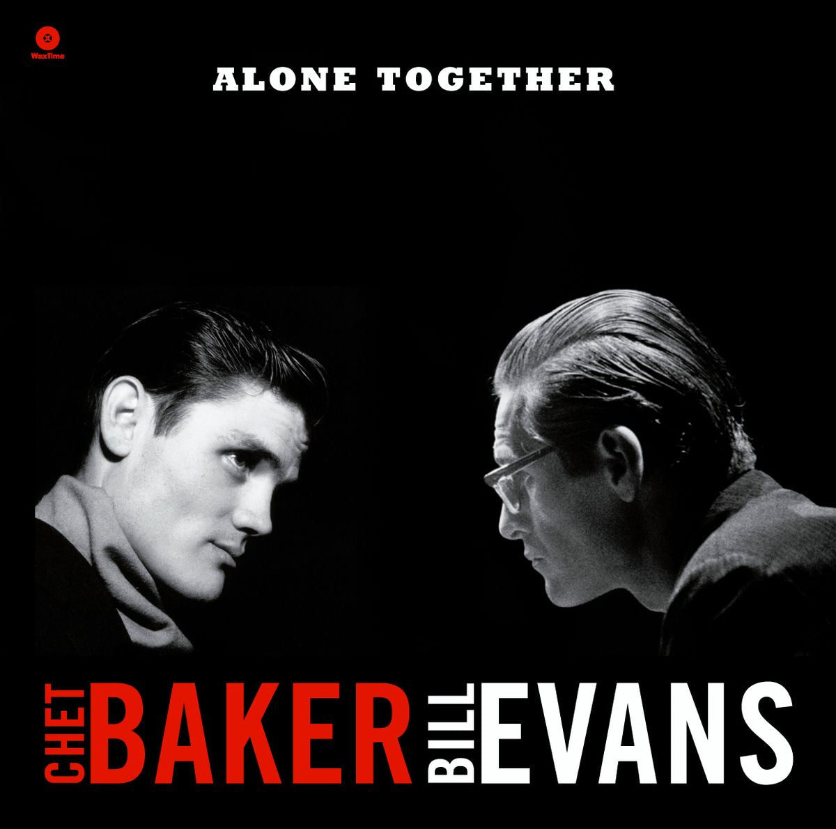 Chet Baker / Bill Evans “Alone Together” LP cover art