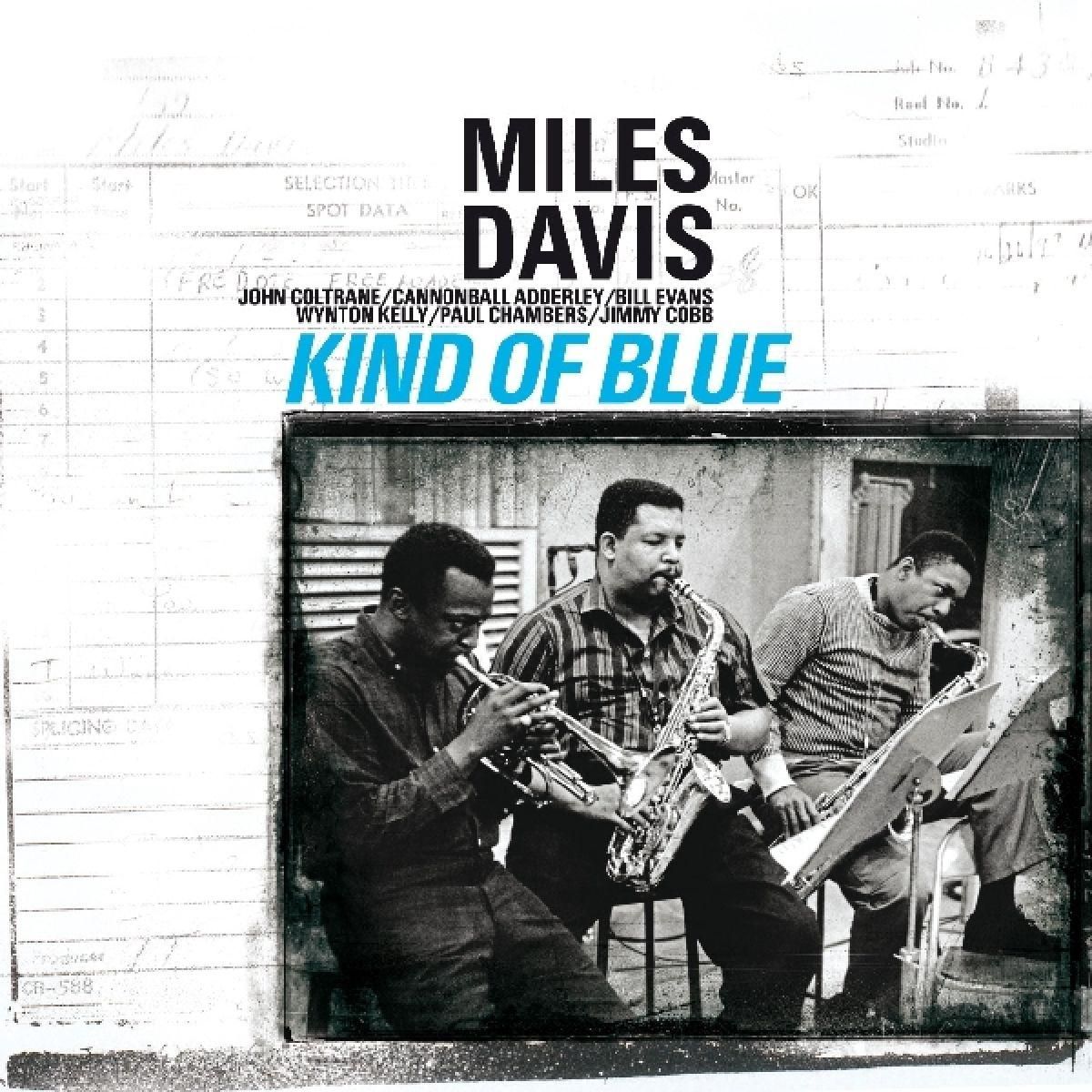 Miles Davis “Kind of Blue” LP cover art