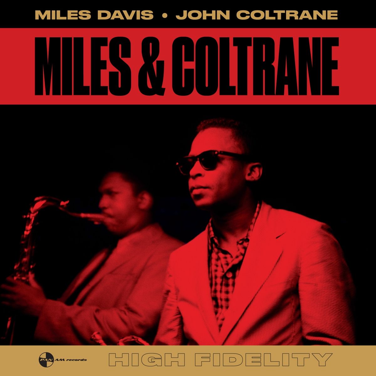 Miles Davis & John Coltrane “Miles & Coltrane” (180g DMM Remaster) LP cover art