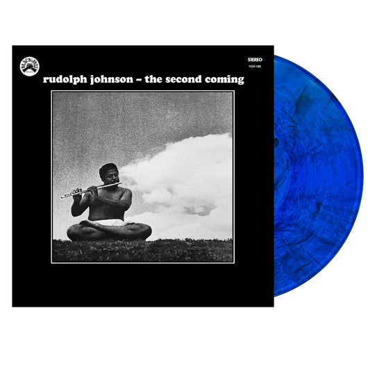 Rudolph Johnson "The Second Coming" (Limited Blue With Black Swirl Vinyl) LP cover art