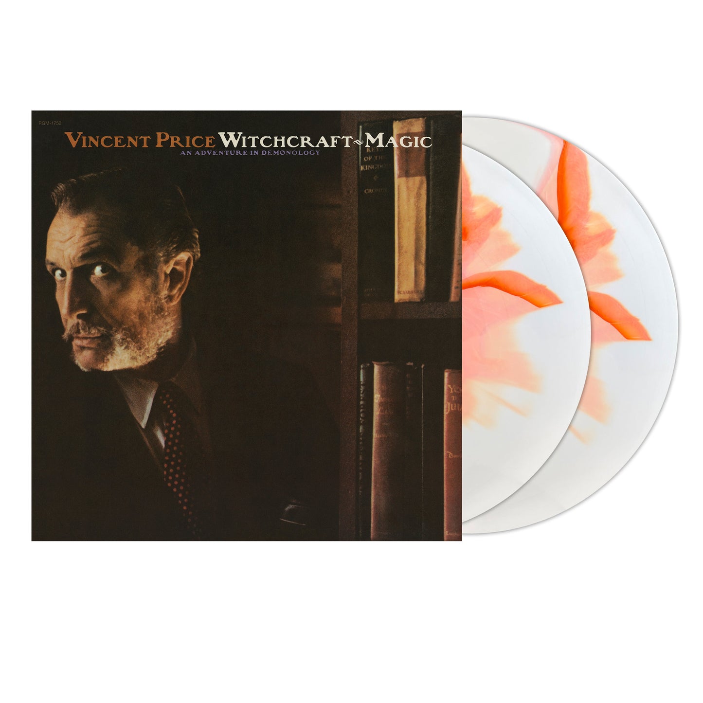 Vincent Price "Witchcraft Magic: An Adventure In Demonology"(Flickering Orange Flame Vinyl)2xLP
