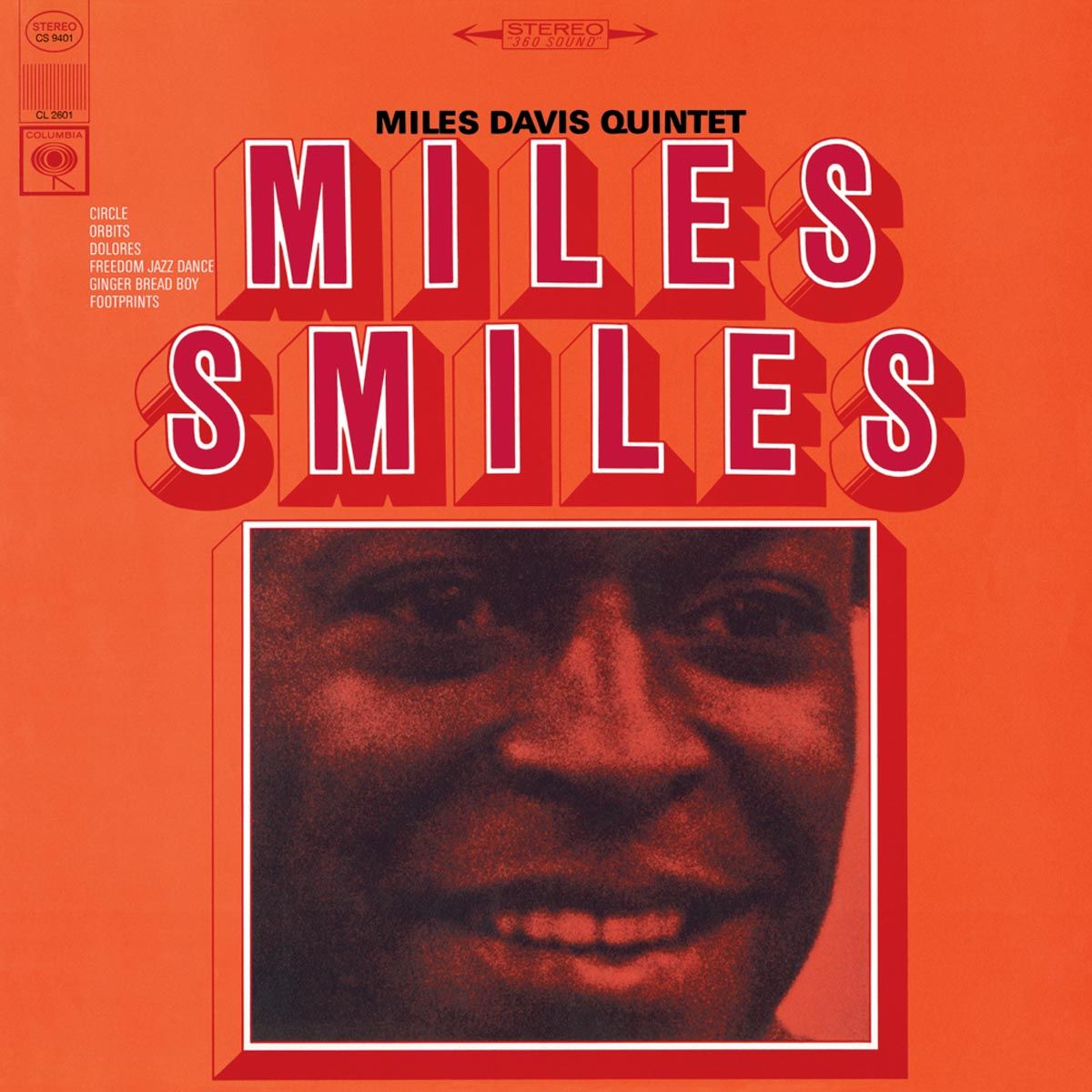 Miles Davis “Miles Smiles” (180g) LP cover art
