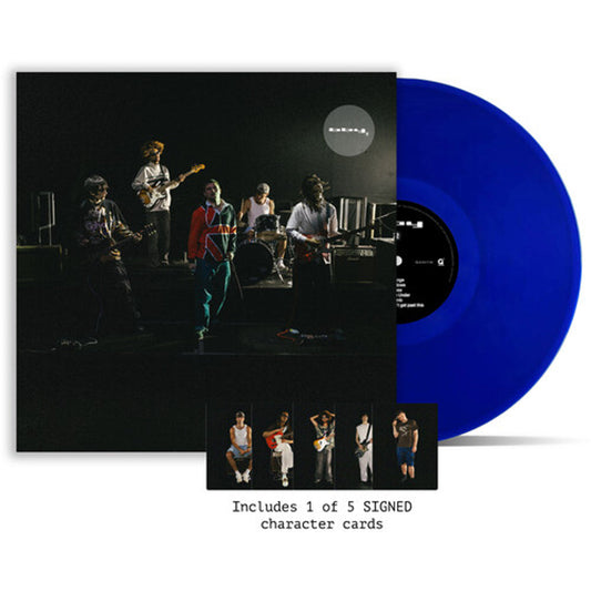 Bby "2" (Indie Exclusive Electric Blue vinyl w/ SIGNED Character Card) LP cover art