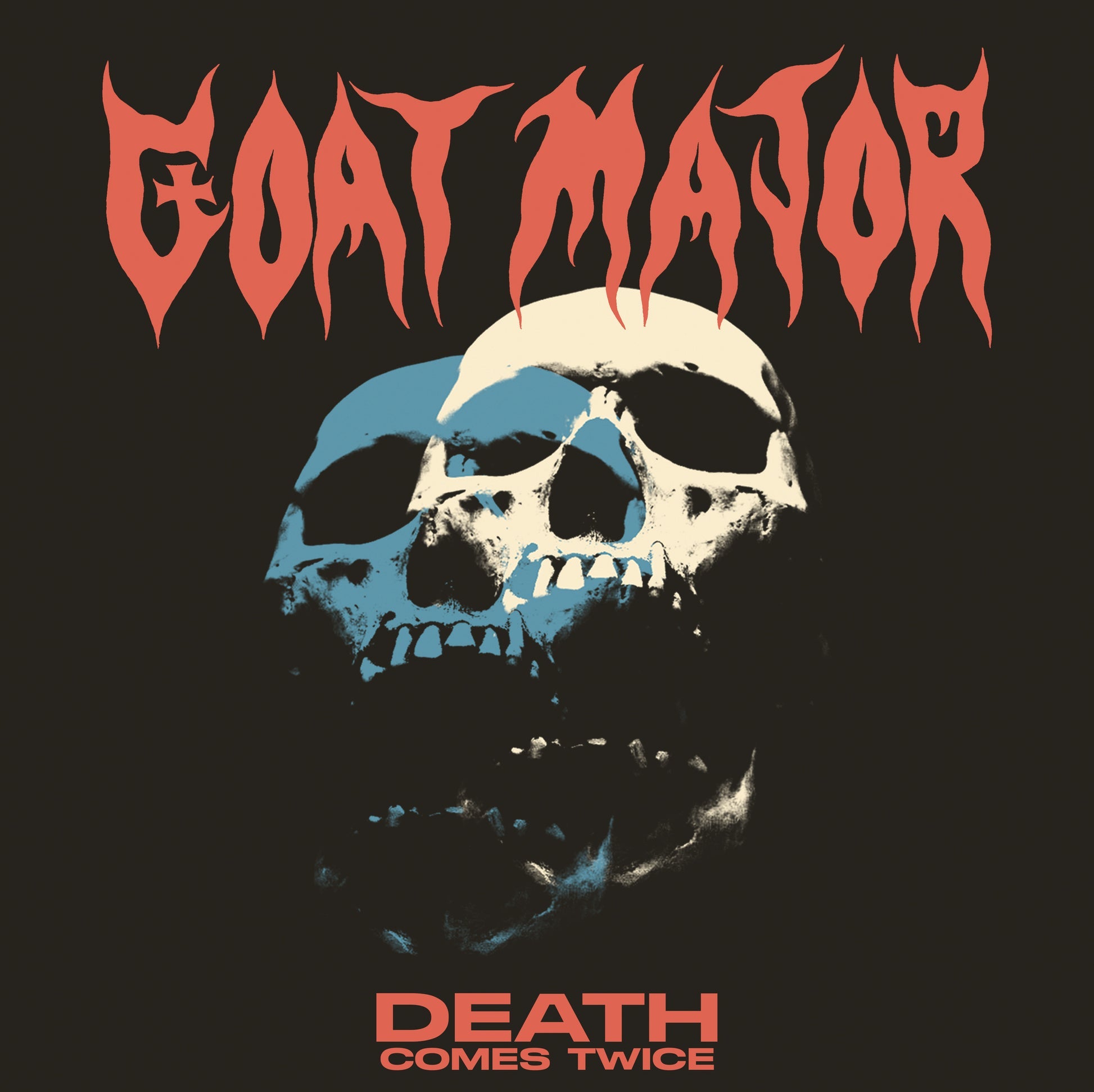 Goat Major "Death Comes Twice" LP (Bone White Vinyl)
