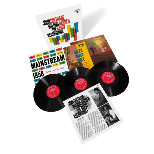 John Coltrane & Wilbur Harden "The Savoy Recordings" (180g Vinyl Box Set) 3xLP cover art