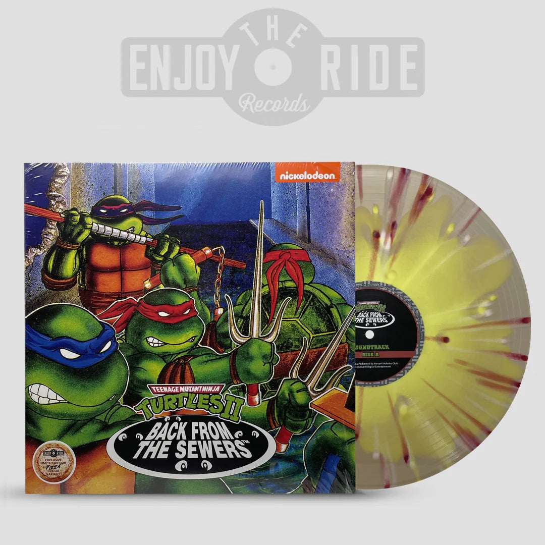 Konami Kukeiha Club "Teenage Mutant Ninja Turtles II: Back from the Sewers" LP