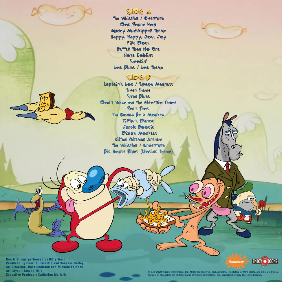 Billy West & Bob Camp "Ren & Stimpy - You Eediot!" LP