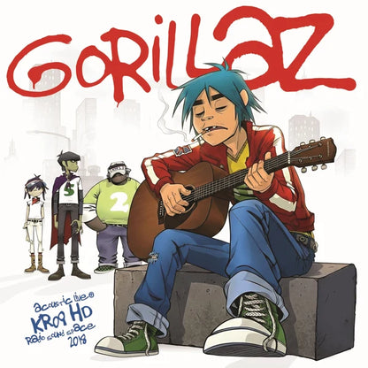 Gorillaz "Acoustic Live @ KROQ HD Radio Sound Space 2018" LP