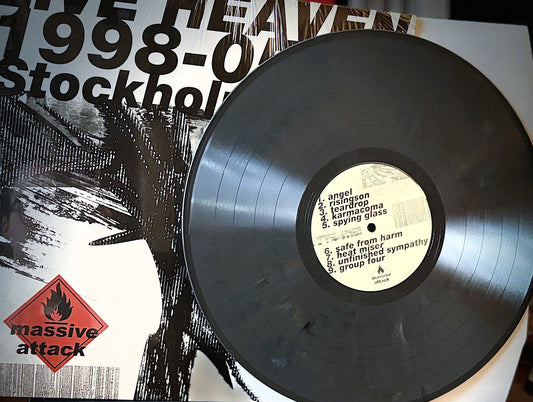 Massive Attack  "Live Heaven - Stockholm, Sweden 1998" LP