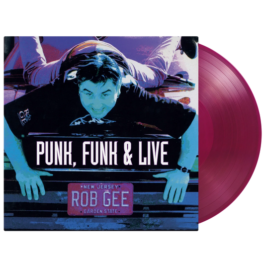 Rob Gee "Punk, Funk & Live" (Translucent Purple Vinyl) 12"