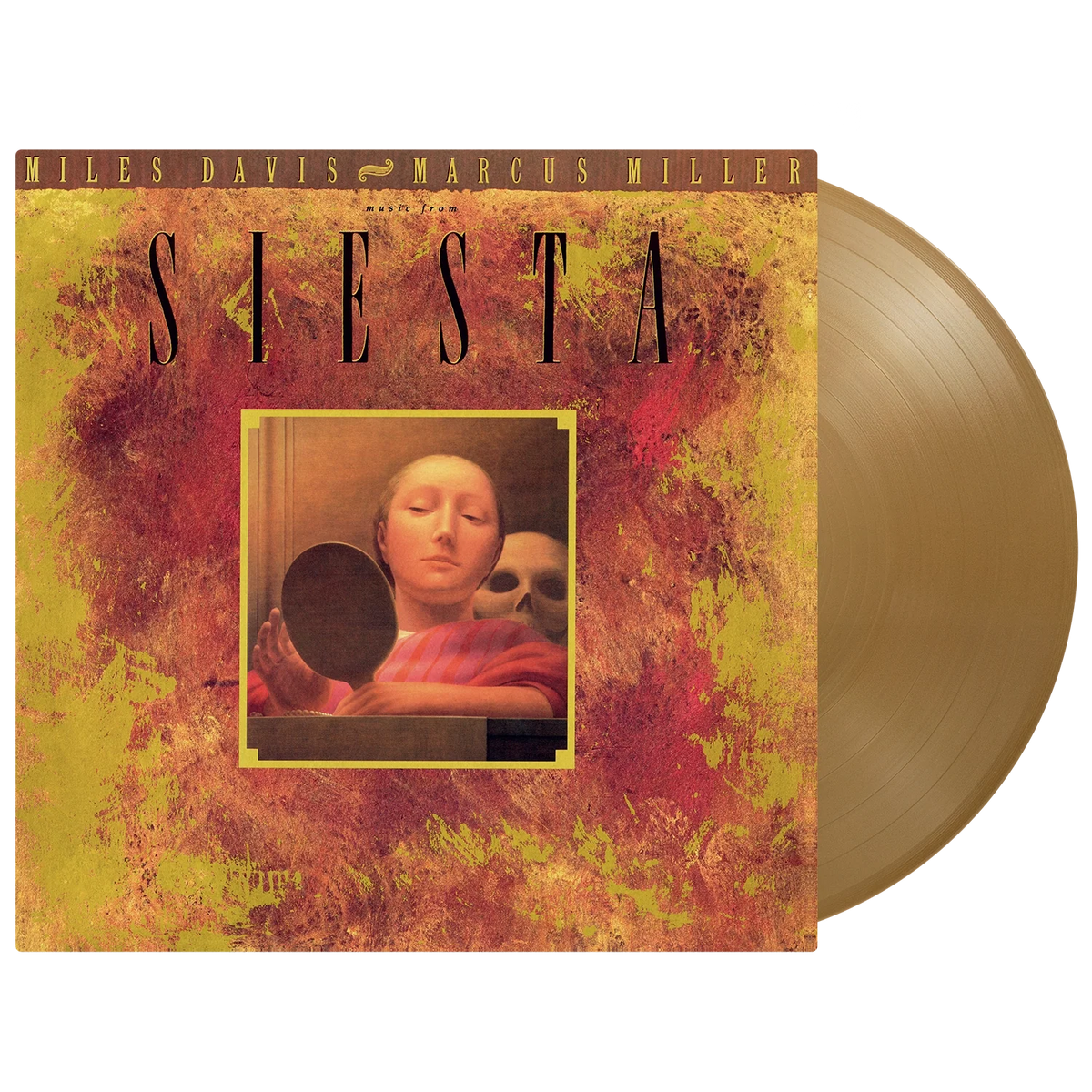 Miles Davis & Marcus Miller "Music From Siesta (Soundtrack)" (Gold Vinyl) LP