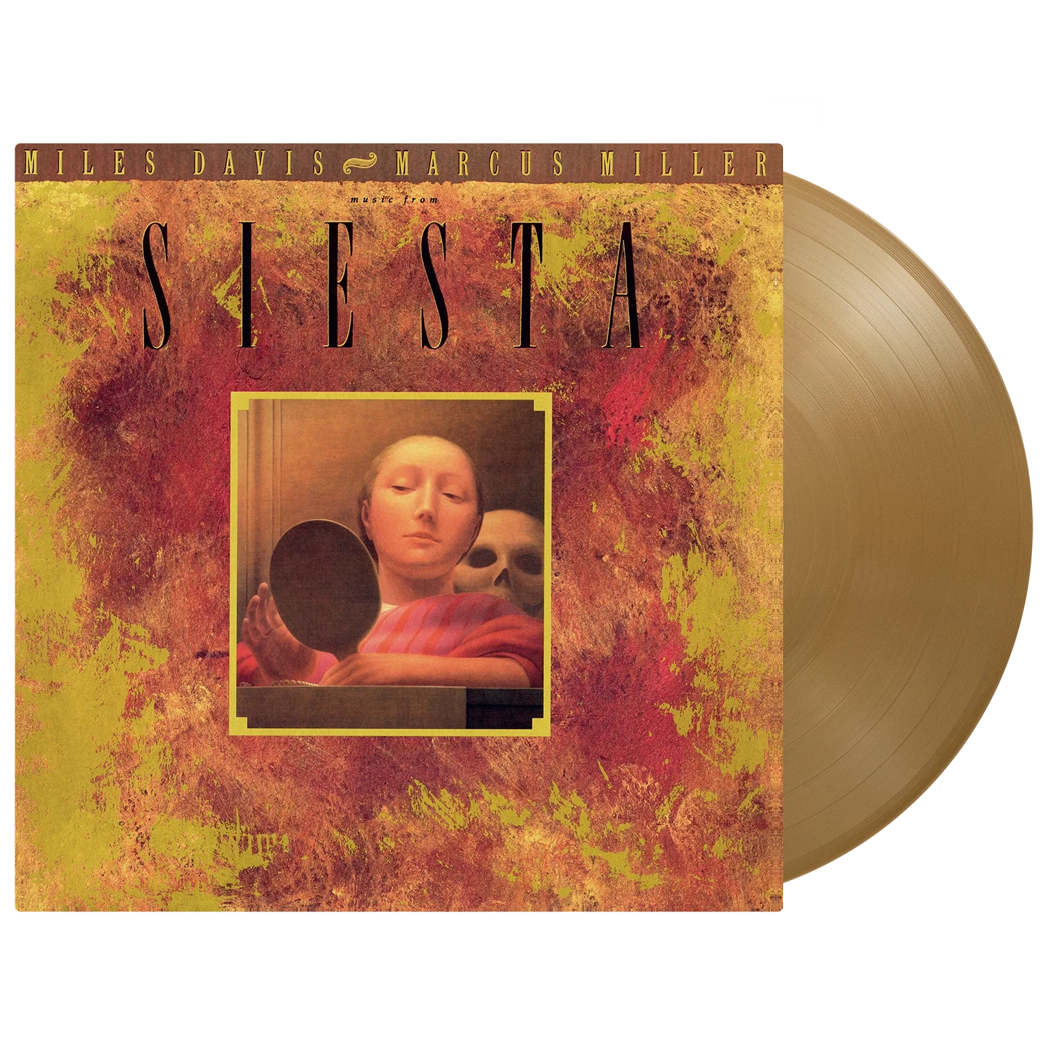 Miles Davis & Marcus Miller "Music From Siesta (Soundtrack)" (Gold Vinyl) LP