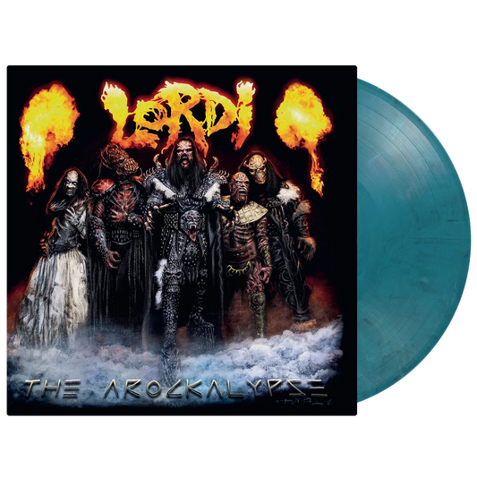 Lordi "The Arockalypse" (Blue, Black & White Marbled Vinyl) LP