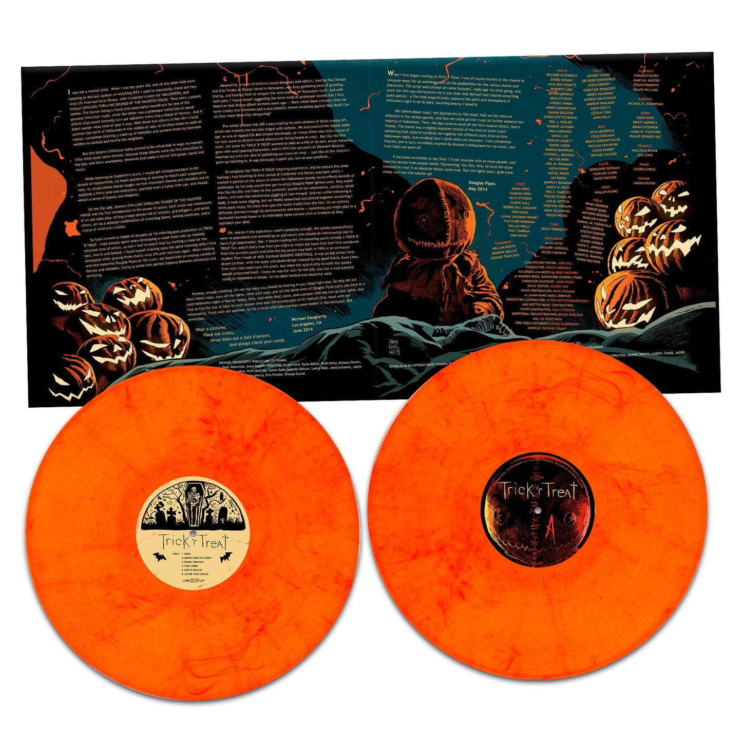 Douglas Pipes "Trick 'R' Treat" 2LP