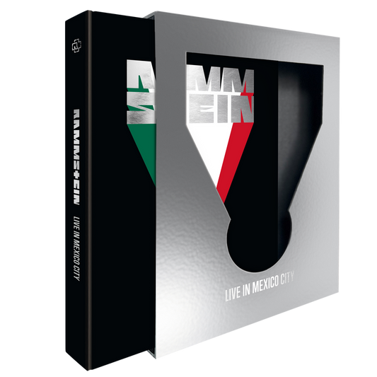 Rammstein "Live in Mexico City" (Deluxe Blu-ray Box Set) 2xCD cover art