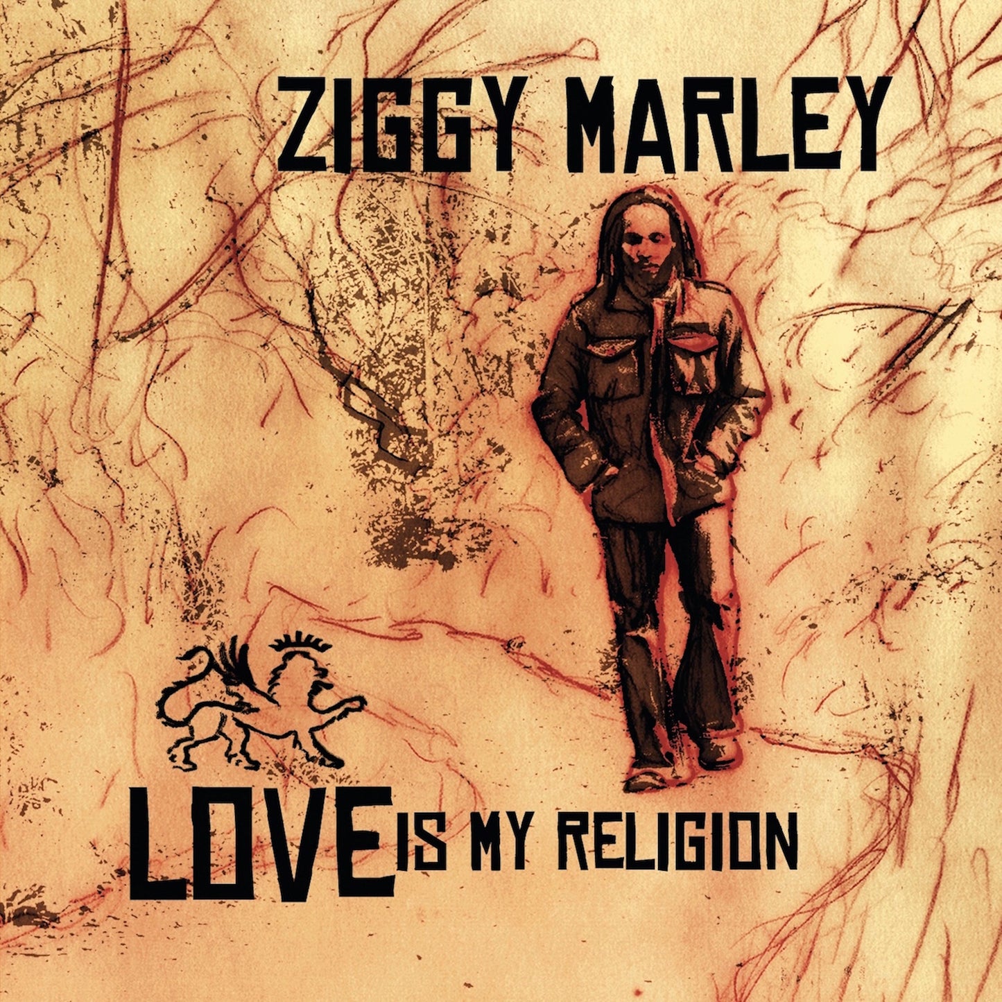 Ziggy Marley - Love Is My Religion LP cover art