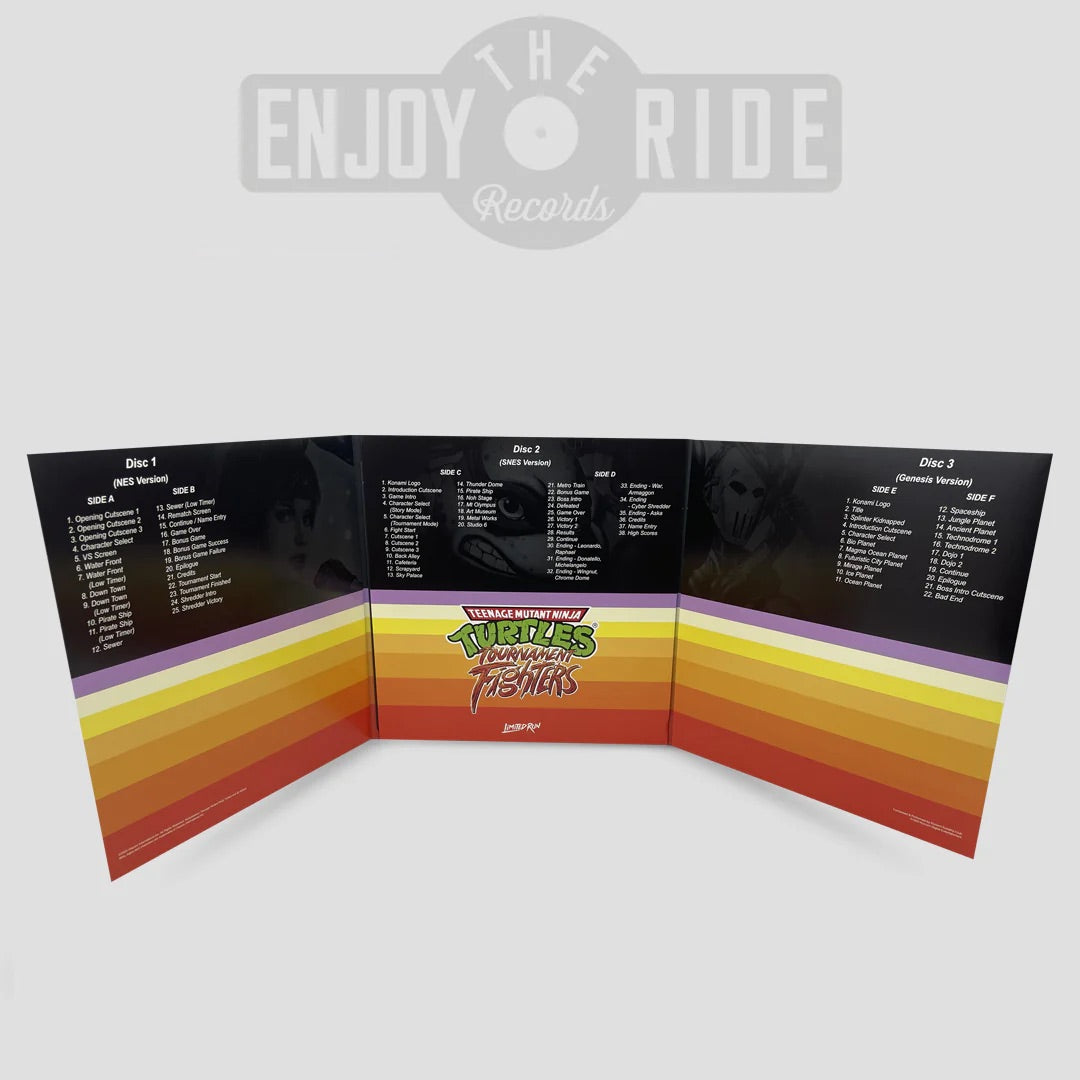 Konami Kukeiha Club "Teenage Mutant Ninja Turtles Tournament Fighters" 3LP