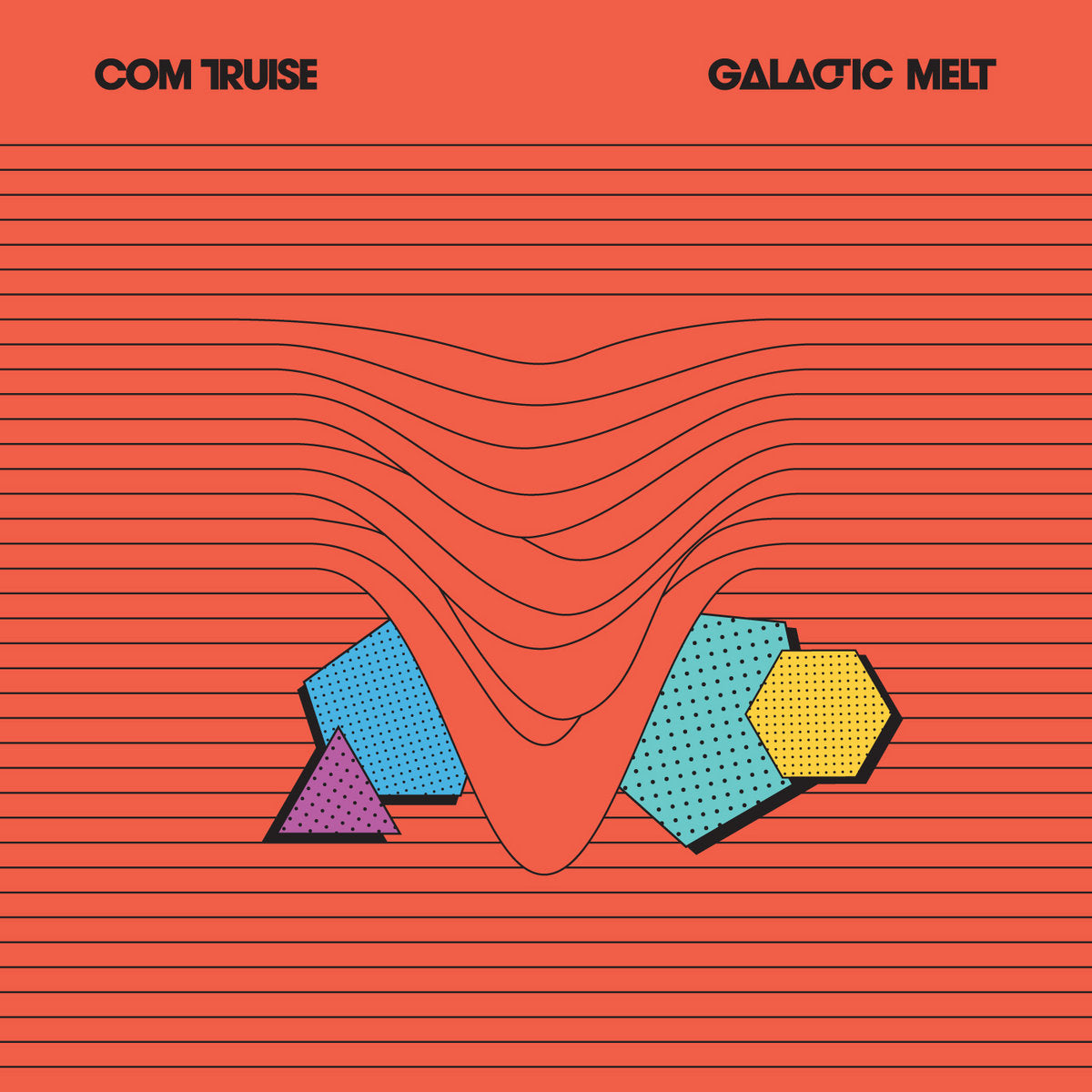 Com Truise "Galactic Melt" 2xLP album cover