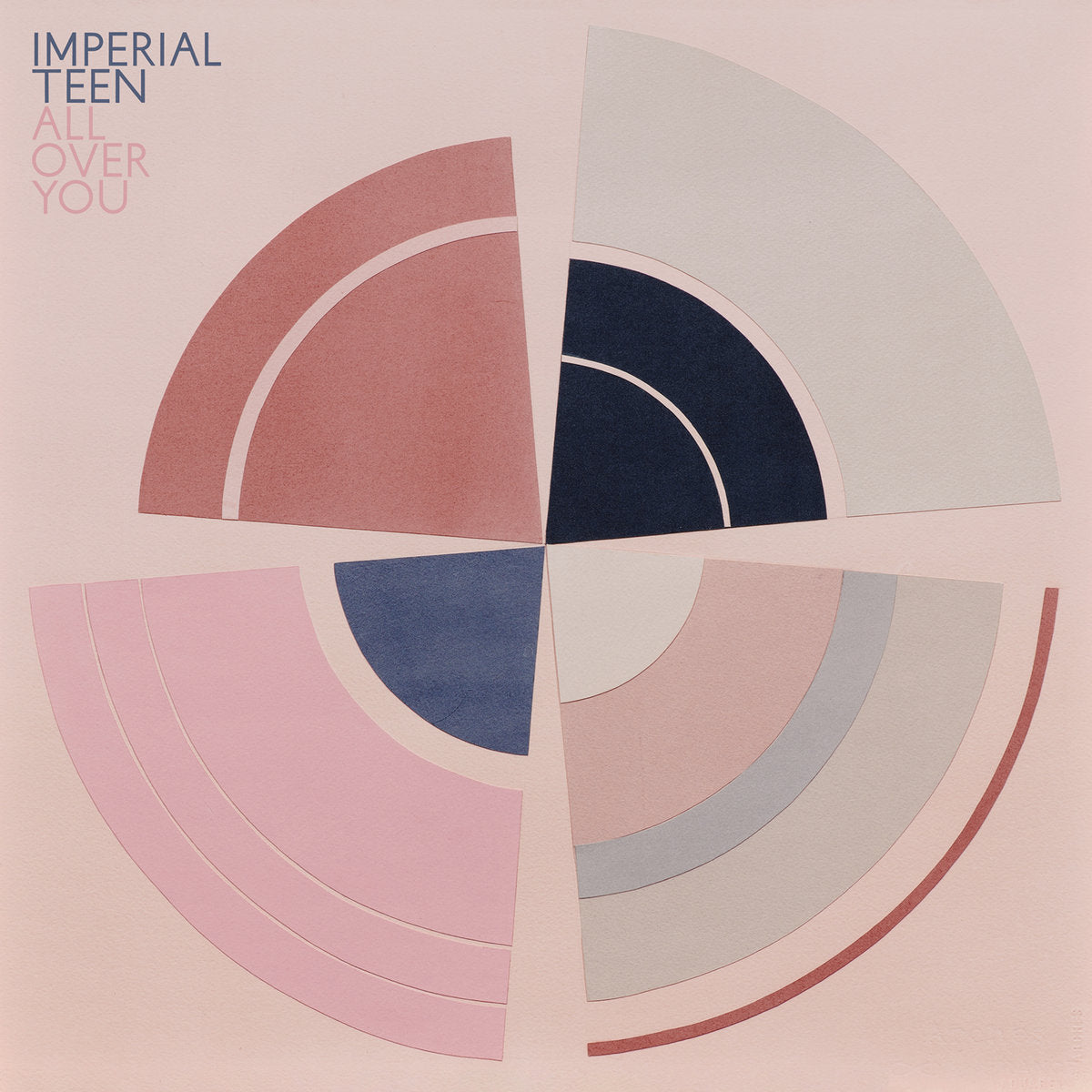 Imperial Teen "All Over You" LP album cover