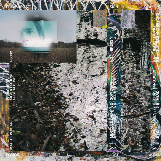 Matthew Dear "Preacher's Sigh & Potion: Lost Album" (Yellow & Black Marble Vinyl) LP album cover