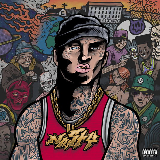 Nasty Menace album cover