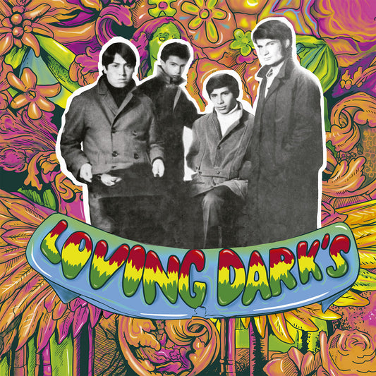 Loving Darks "Los Amantes Oscuros" LP cover art