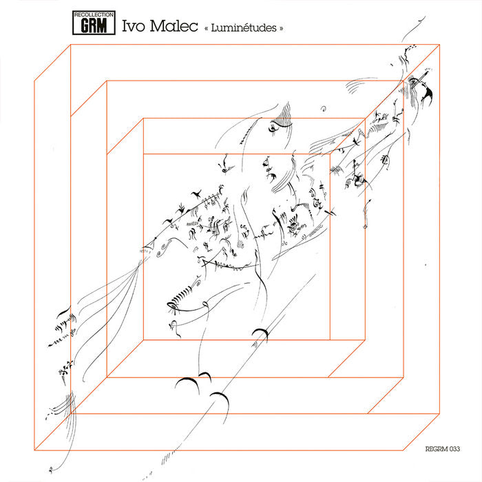 Ivo Malec “Luminétudes” LP cover