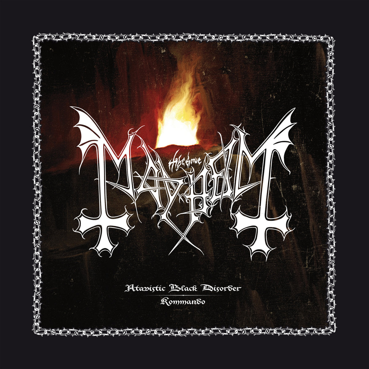 Mayhem Atavistic Black Disorder / Kommando album cover