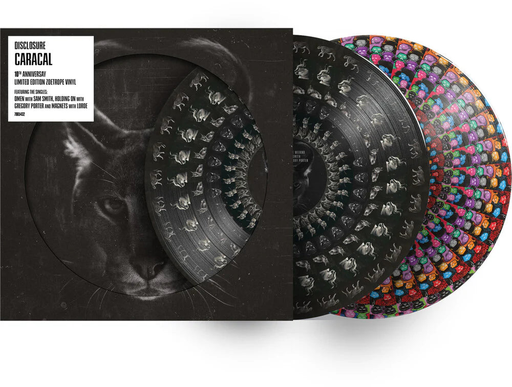 Disclosure "Caracal" 10th Anniversary Edition Zoetrope - 2xLP