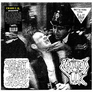 Chaos UK "Short Sharp Shock" LP