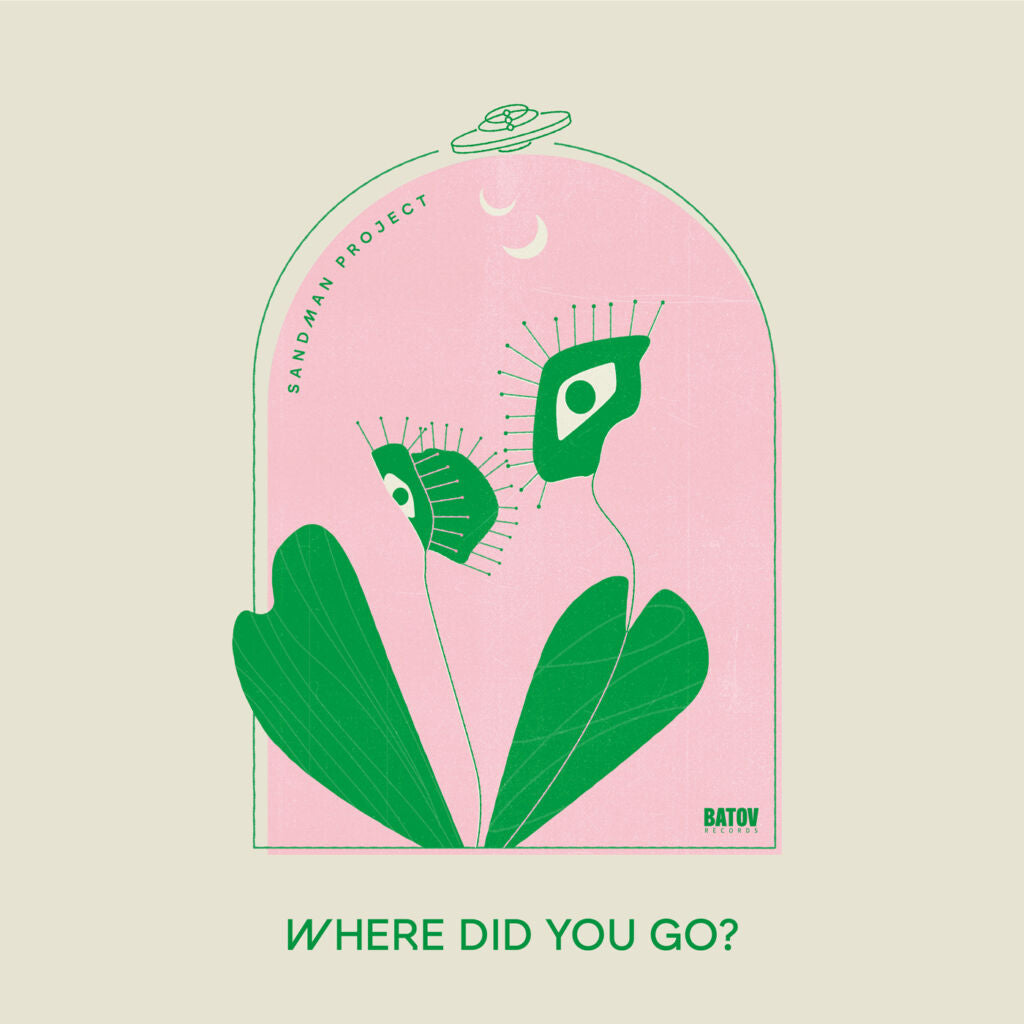 Sandman Project "Where Did You Go?" LP cover art