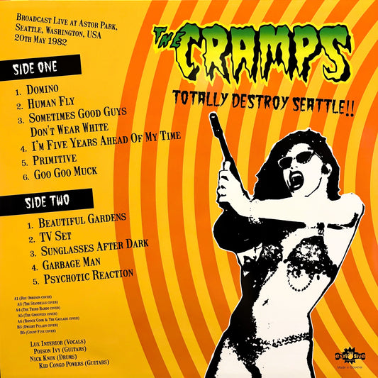 Cramps "Totally Destroy Seattle!!" LP