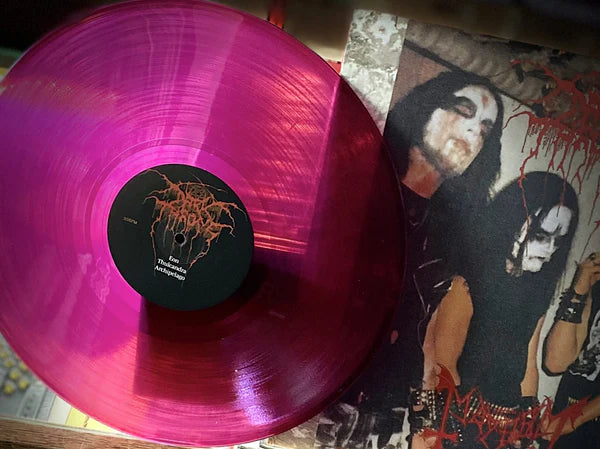 Darkthrone / Mayhem "The True Legends In Black" LP