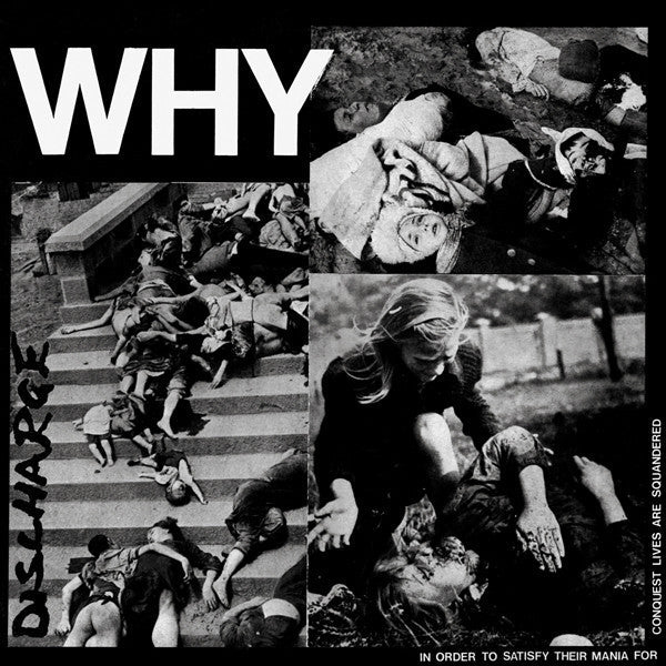 Discharge "Why" LP