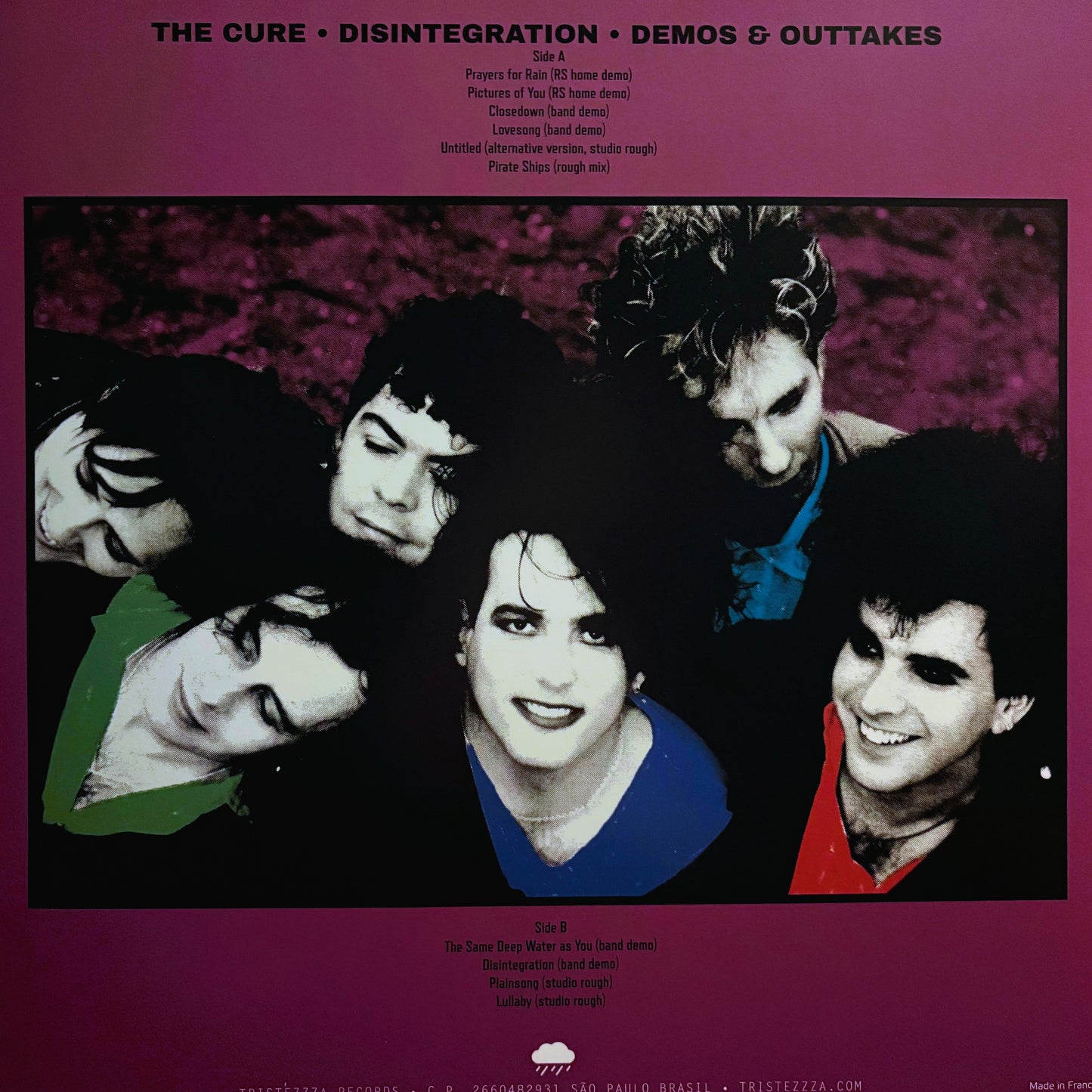 Cure "Disintegration Demos" LP
