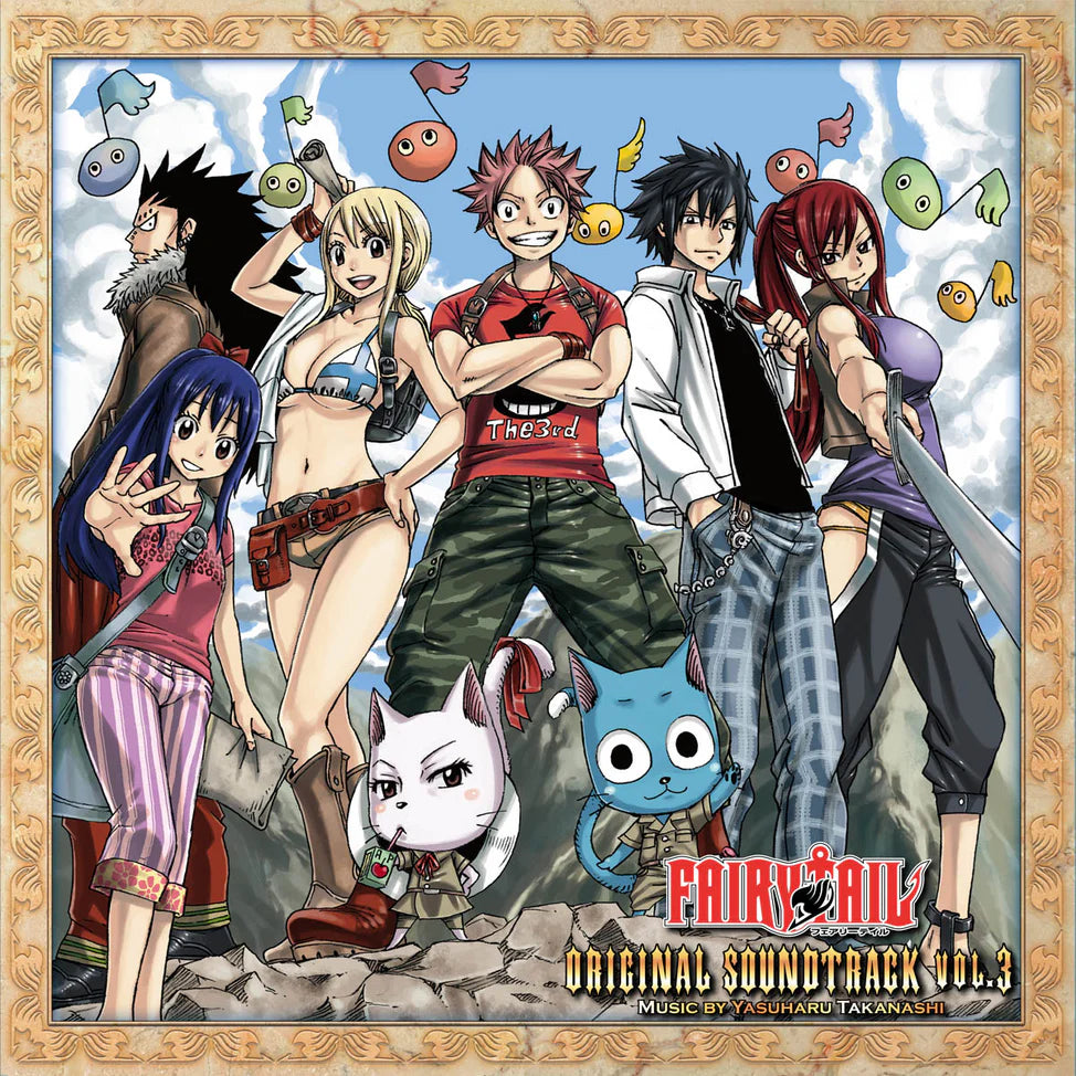 Yasuharu Takanashi "FAIRY TAIL Original Soundtrack Vol.3" 2xLP