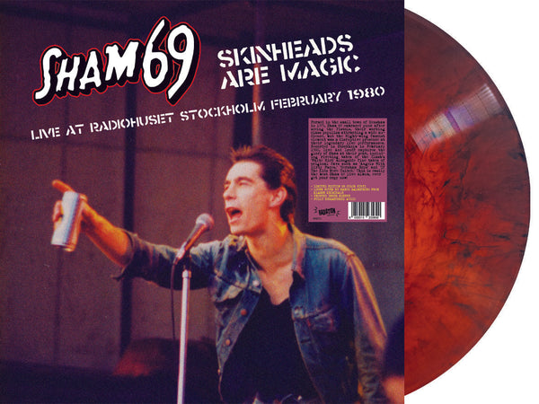 Sham 69 “Skinheads are Magic - Live in Stockholm” LP