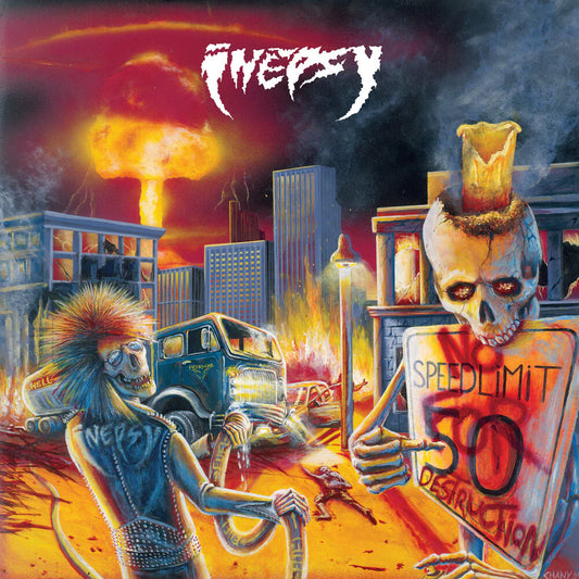 Inepsy "No Speed Limit for Destruction" LP