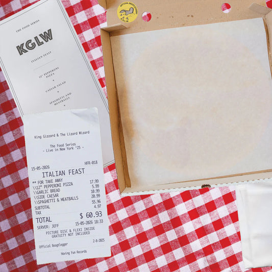 King Gizzard and The Lizard Wizard "Italian Feast" PIC LP