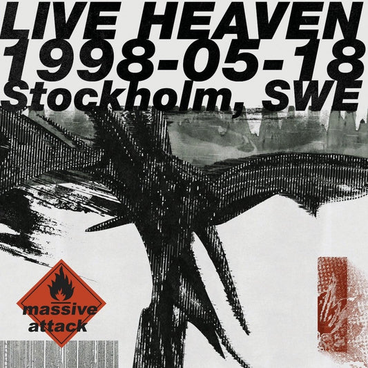 Massive Attack  "Live Heaven - Stockholm, Sweden 1998" LP
